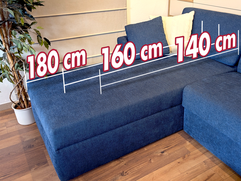 Schrankbett Zubehör: Chaise Longue, hochklappbar