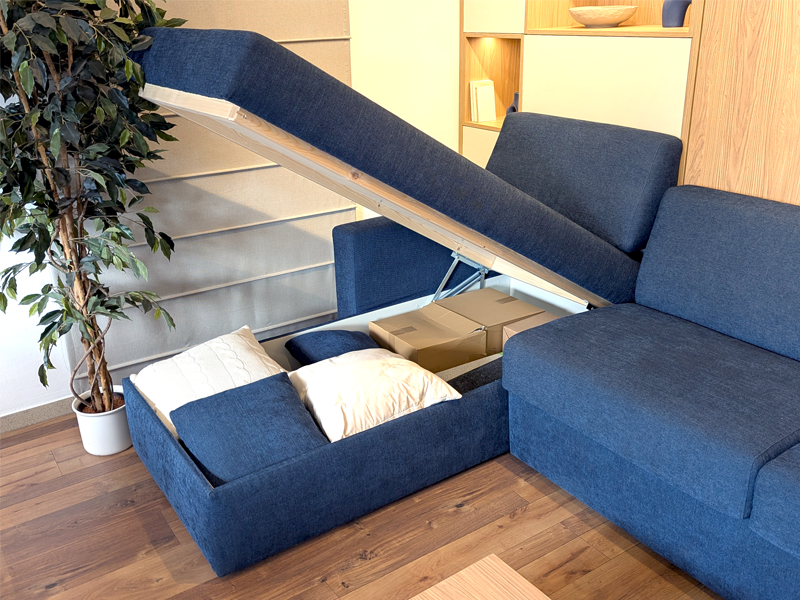 Schrankbett Zubehör: Chaise Longue, hochklappbar