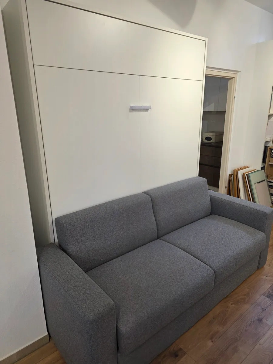 Abverkauf: Schrankbett mit Sofa wegklappbar 160x200 - inkl. Montage in Wien!