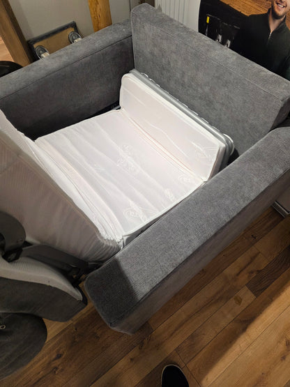 Fauteuil, Schlafsofa Einzelsitzer 72x200 cm inkl Matratze