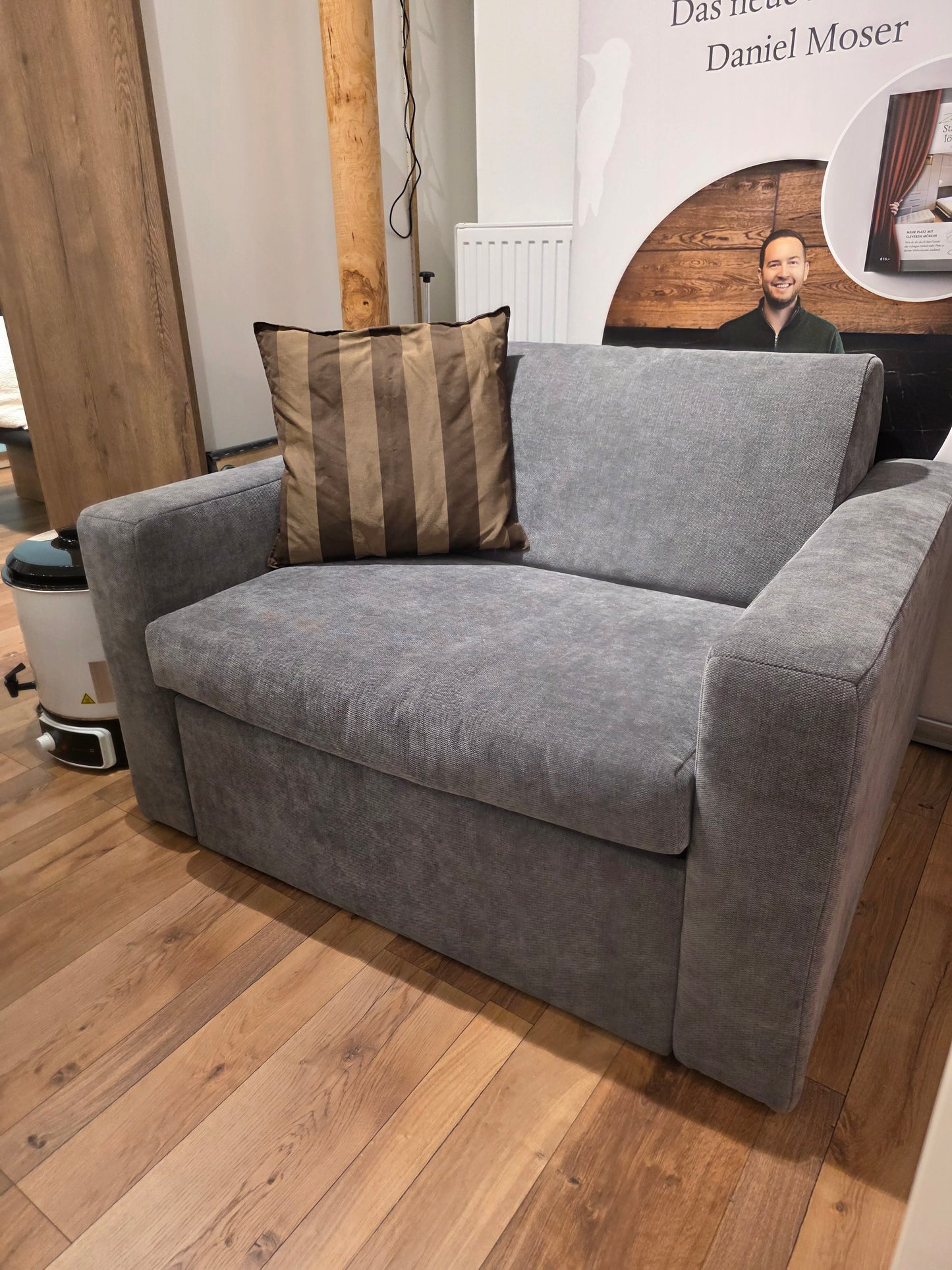 Fauteuil, Schlafsofa Einzelsitzer 72x200 cm inkl Matratze