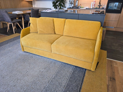 Schlafsofa Verona Gelb Ausstellungsstück 140 cm