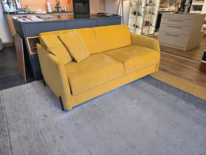 Schlafsofa Verona Gelb Ausstellungsstück 140 cm
