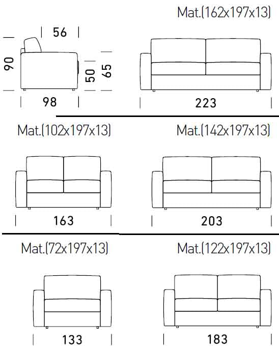 VOLTA - elektrisches Schlafsofa