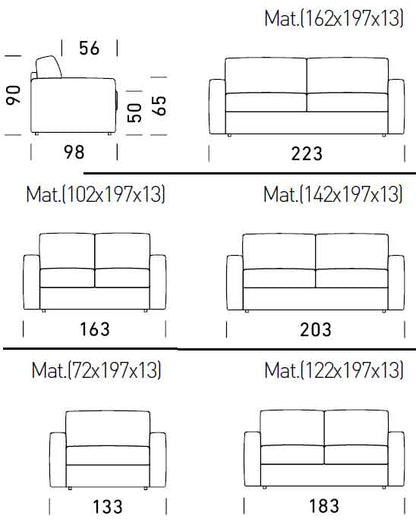 VOLTA - elektrisches Schlafsofa