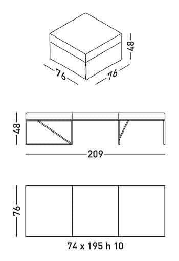 FLIP - Schlafhocker