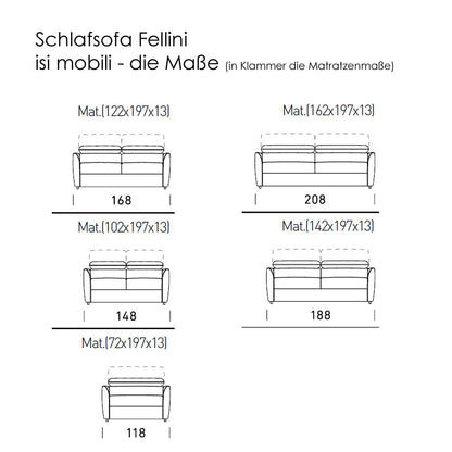Schlafsofa Fellini