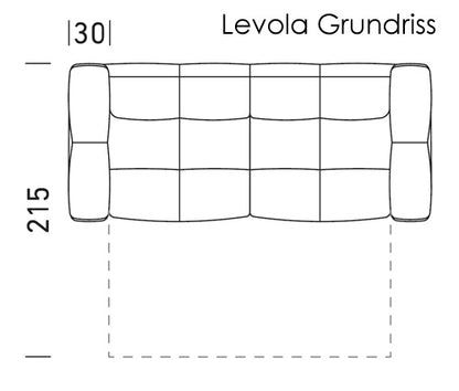 LEVOLA Schlafsofa