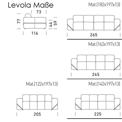 LEVOLA Schlafsofa
