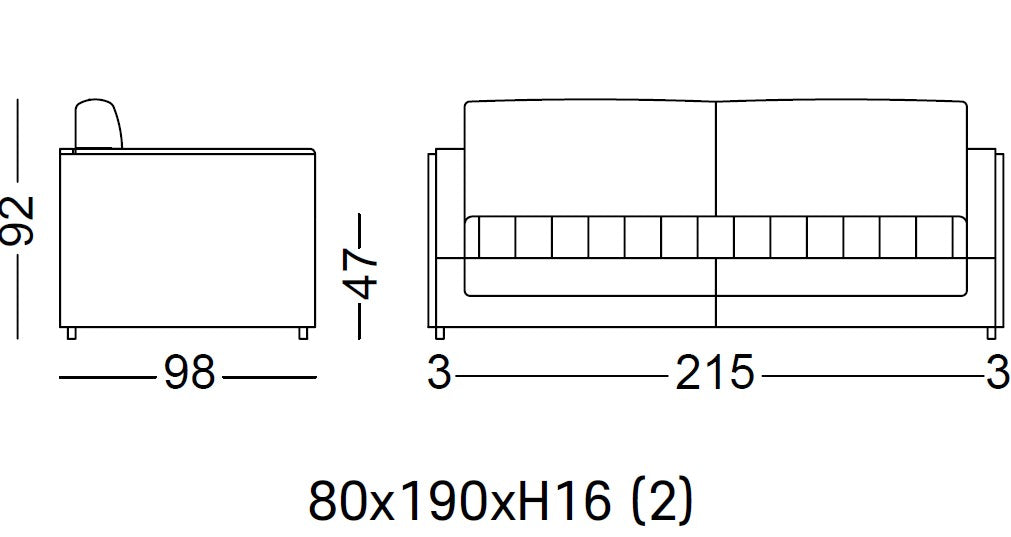 Stockbett-Schlafsofa